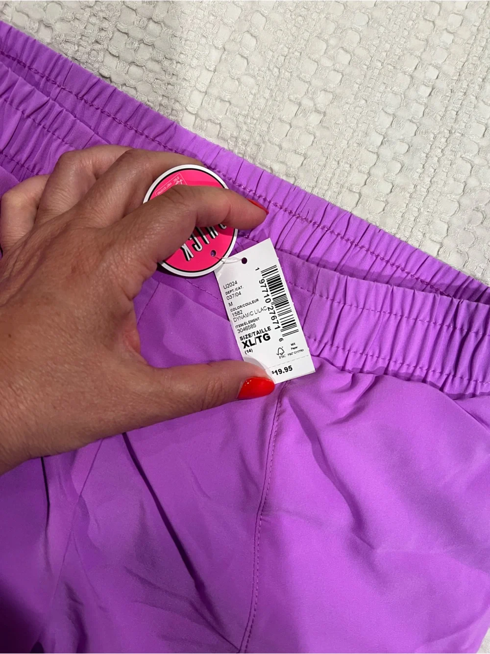 The Children's Place Purple Active Shorts